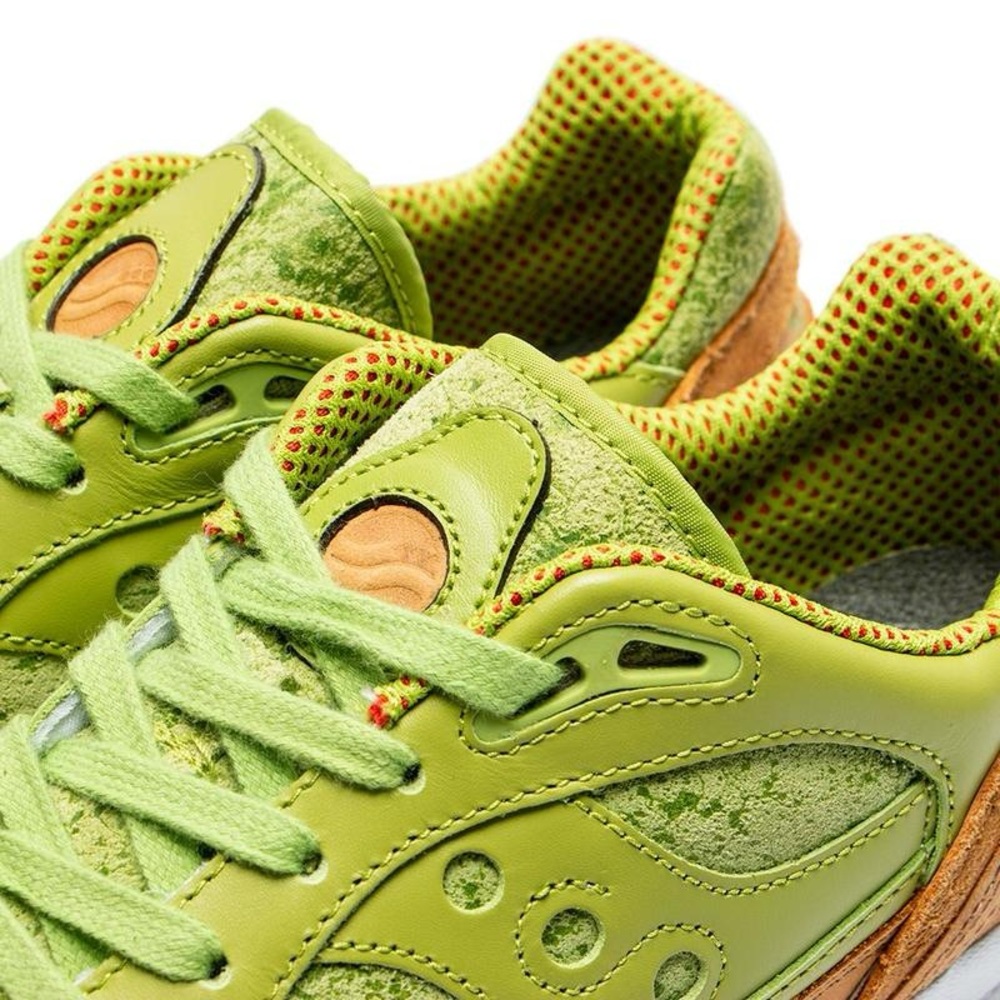 Saucony Shadow 6000 Avocado Toast + Thick Laces